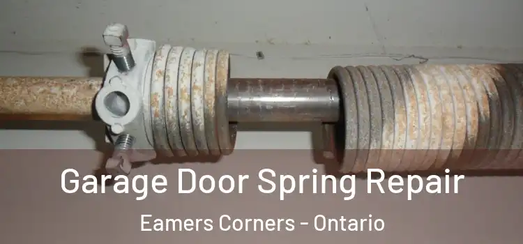 Garage Door Spring Repair Eamers Corners - Ontario